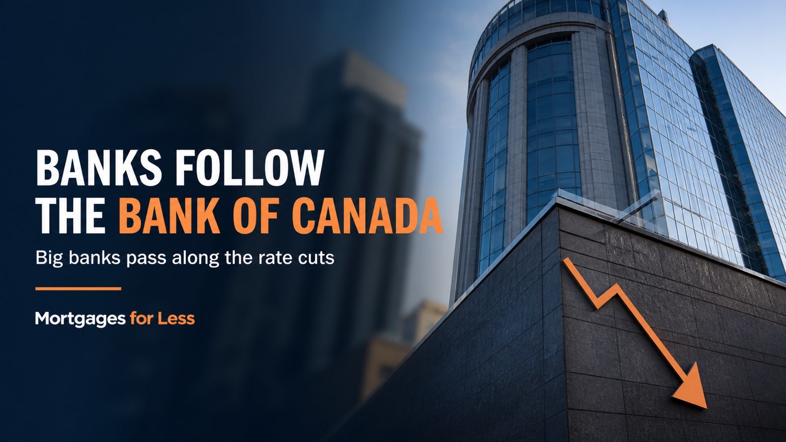 Big Banks Mirror Bank of Canada Rate Cuts