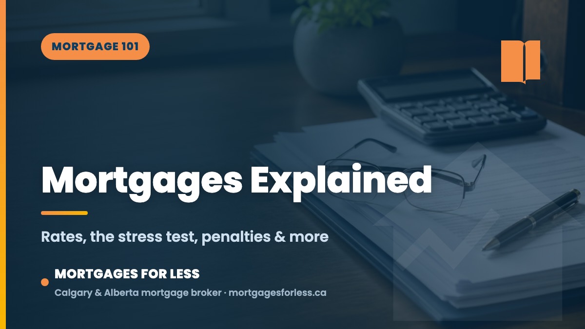 Mortgages explained by a Calgary mortgage broker