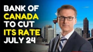 Bank of Canada rate cut announcement July 24