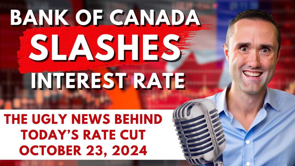 Bank of Canada cuts interest rate news, October 2024