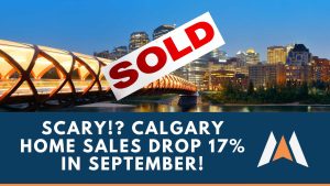 Calgary home sales drop 17% in September.