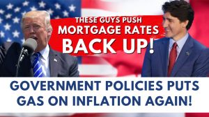 Politicians increase mortgage rates, influence inflation.