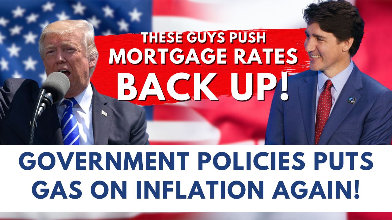 Politicians increase mortgage rates, influence inflation.