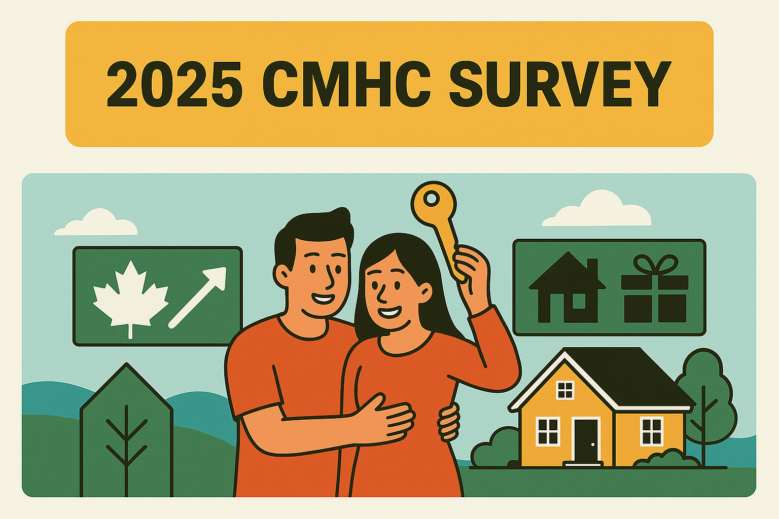 2025 CMHC survey, couple with new home key.
