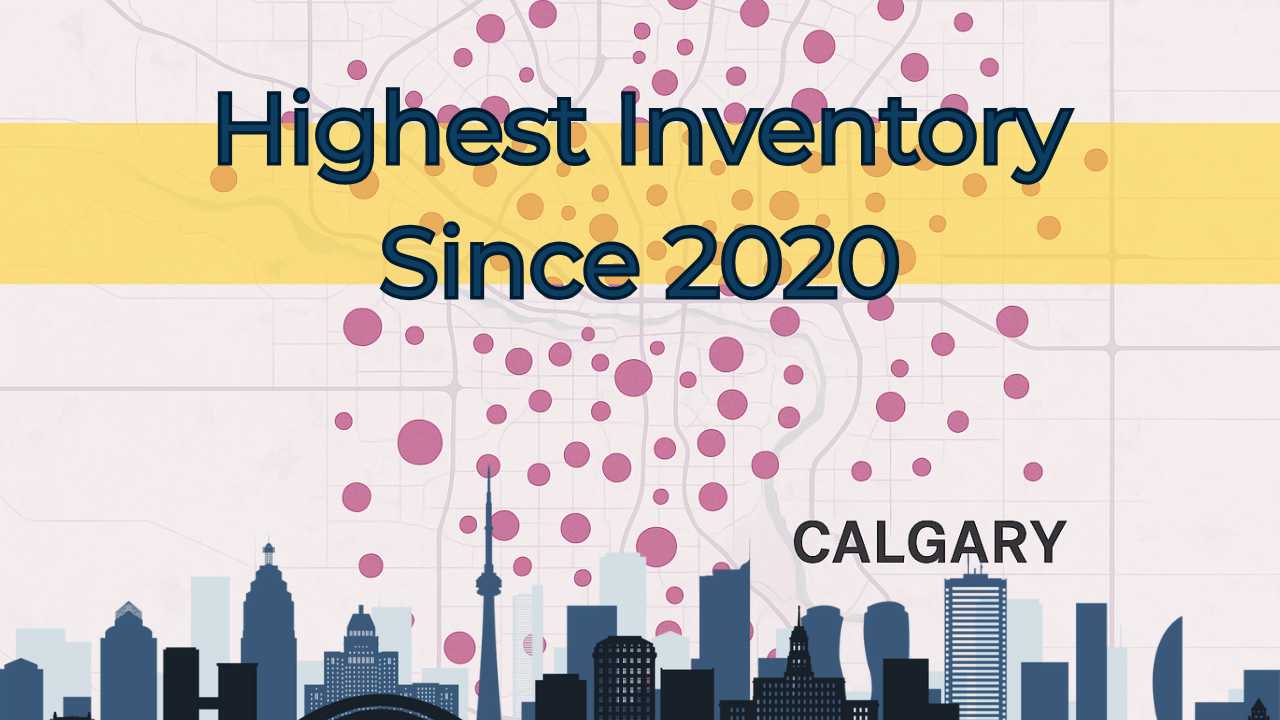 Calgary Housing Inventory Soars - Highest Since 2020