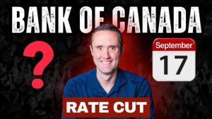 Bank of Canada rate cut announcement, September 17