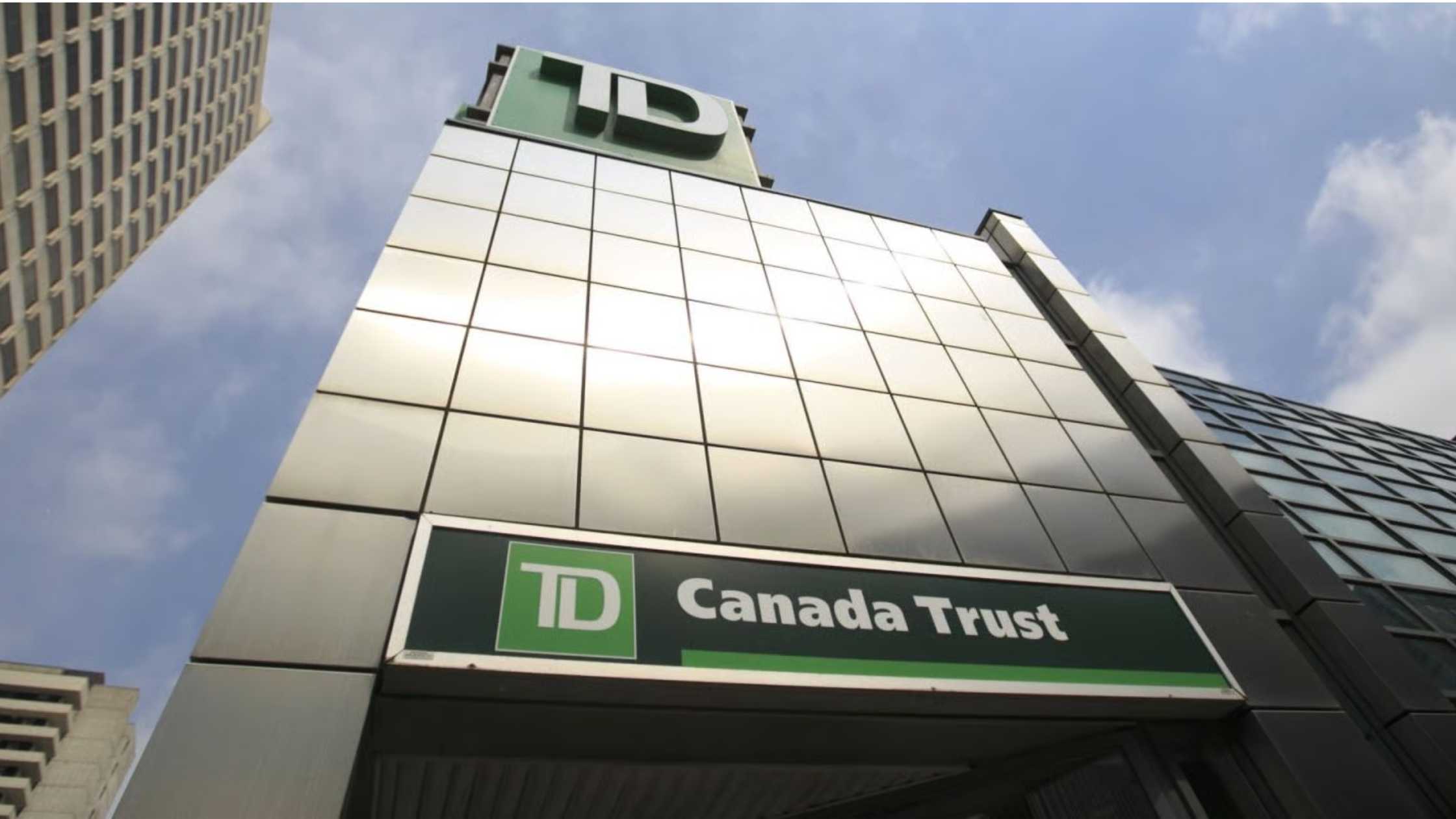 TD Canada Trust building exterior view