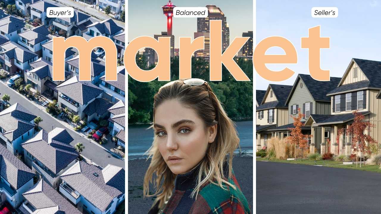 Real estate market: buyer's, balanced, seller's