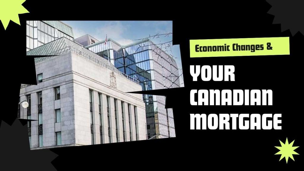 Economic changes impact Canadian mortgage market.