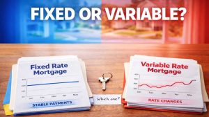 Fixed or variable rate mortgage in Alberta