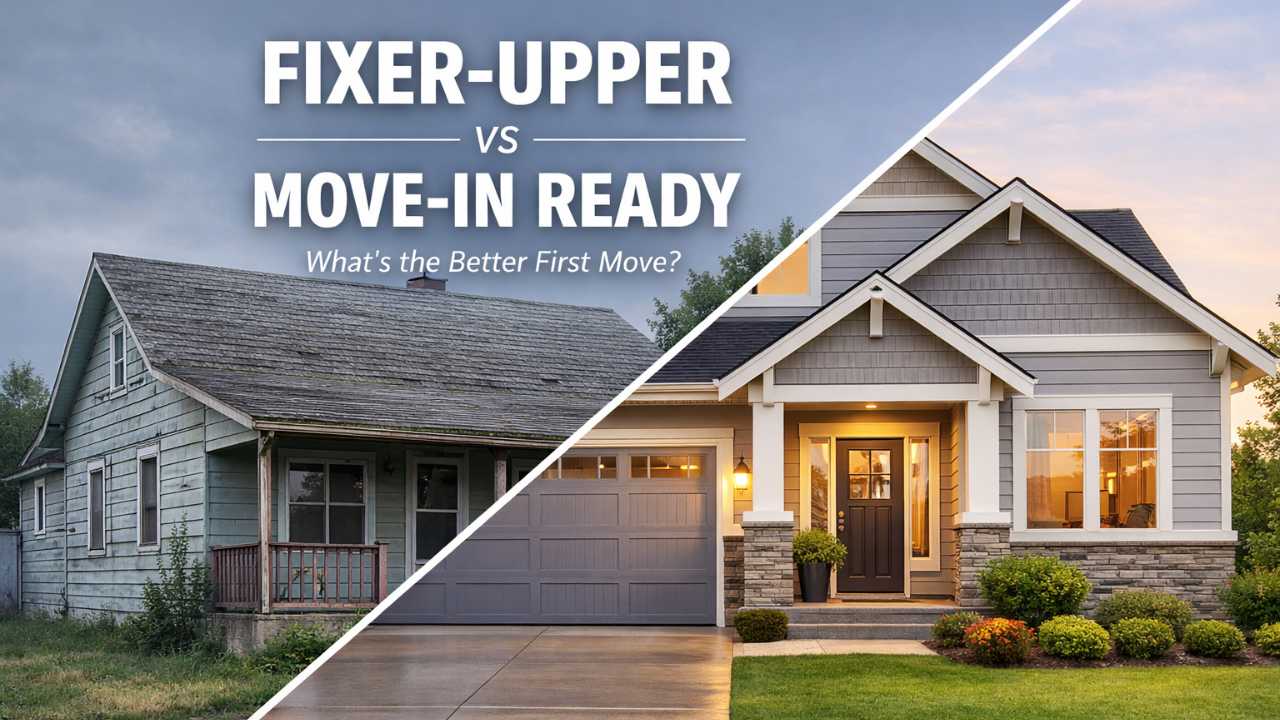 Fixer upper vs move in ready home in Alberta