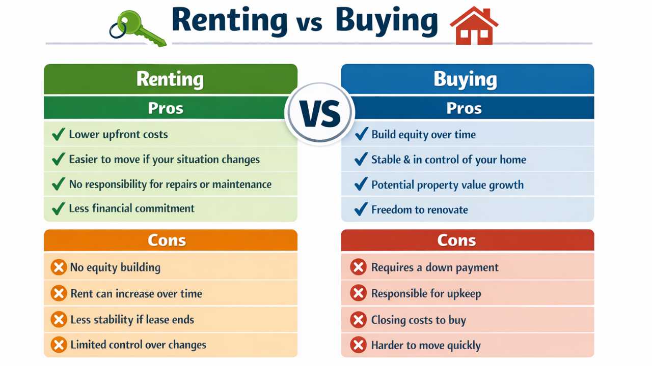 Renting vs Buying a home in Alberta