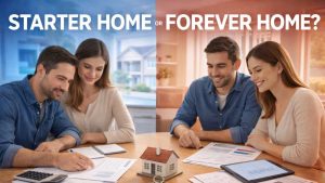 Starter home vs forever home