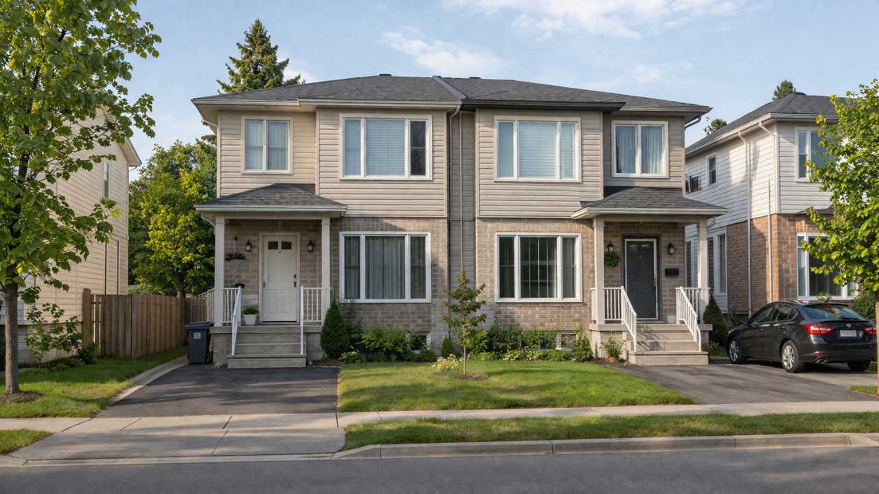 Alberta semi-detached homes