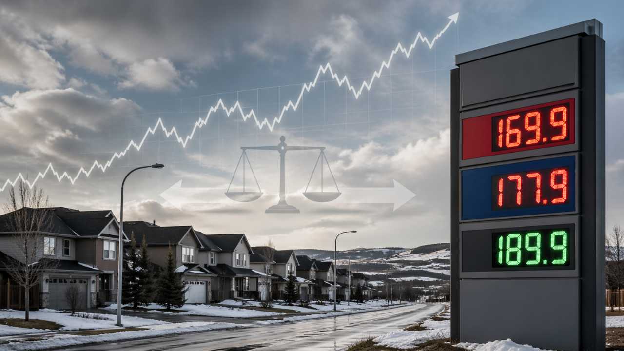 Rising gas prices in Alberta