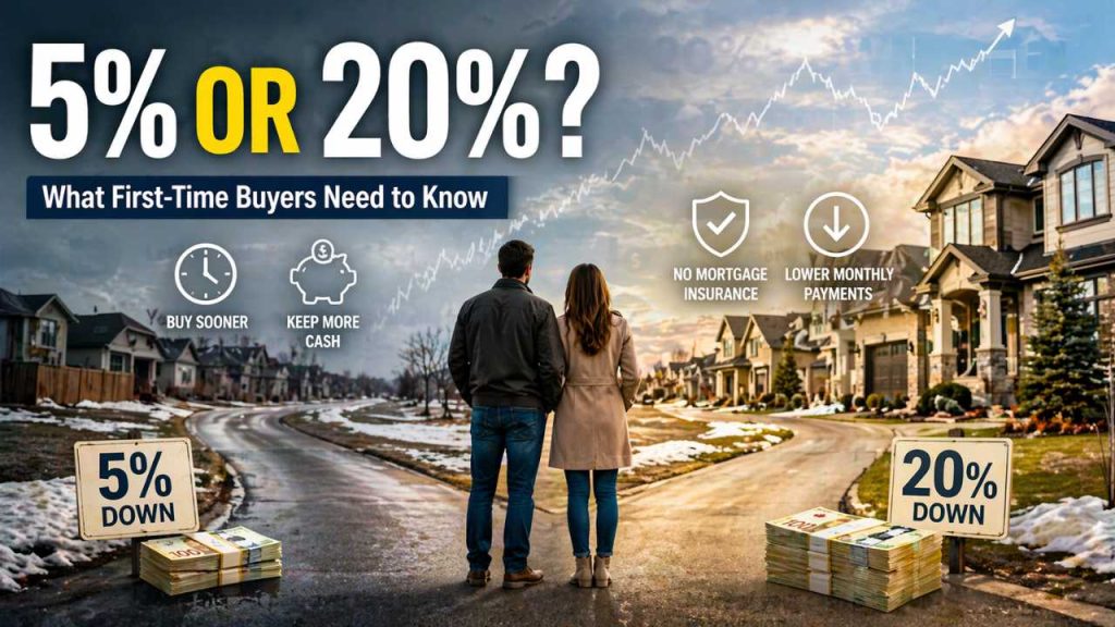 Down Payment in Alberta 5% vs 20%