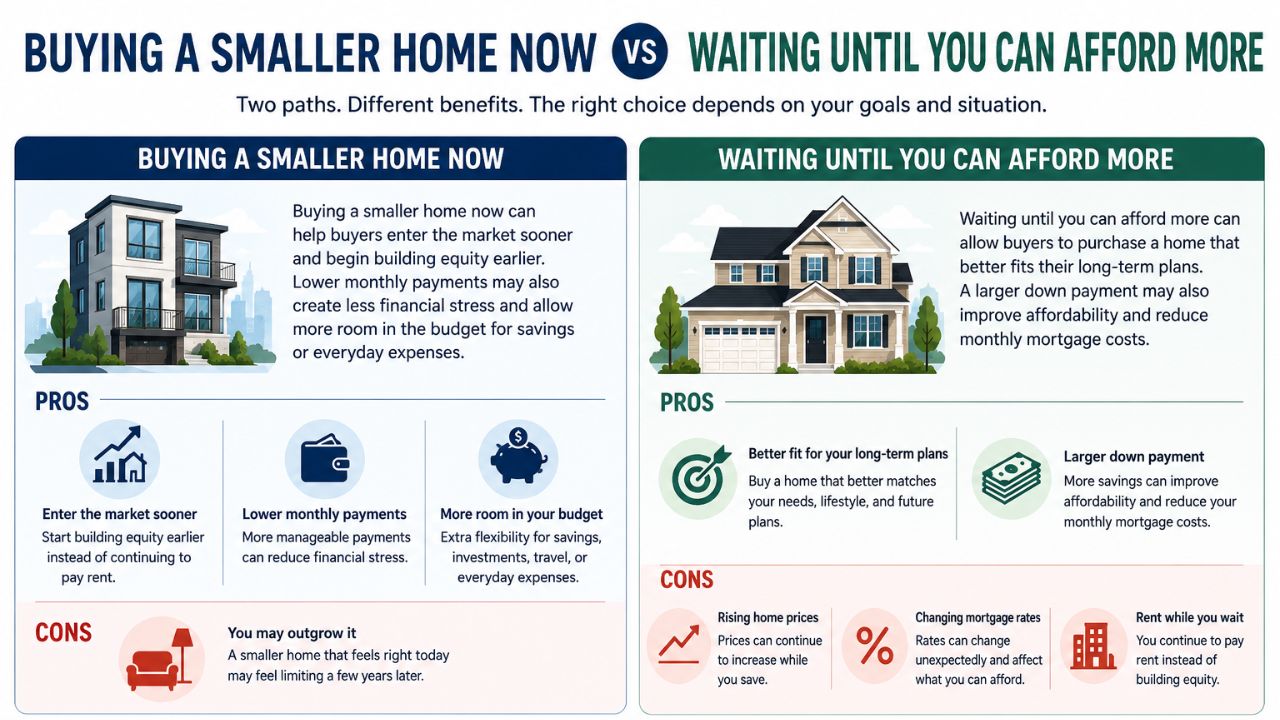 Starter home vs large home in Alberta