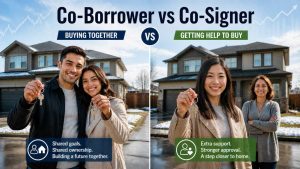 Co-signer vs co-borrower in Alberta