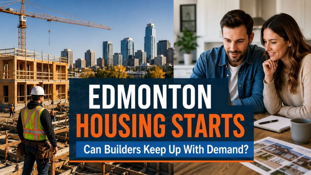 New housing starts in Edmonton