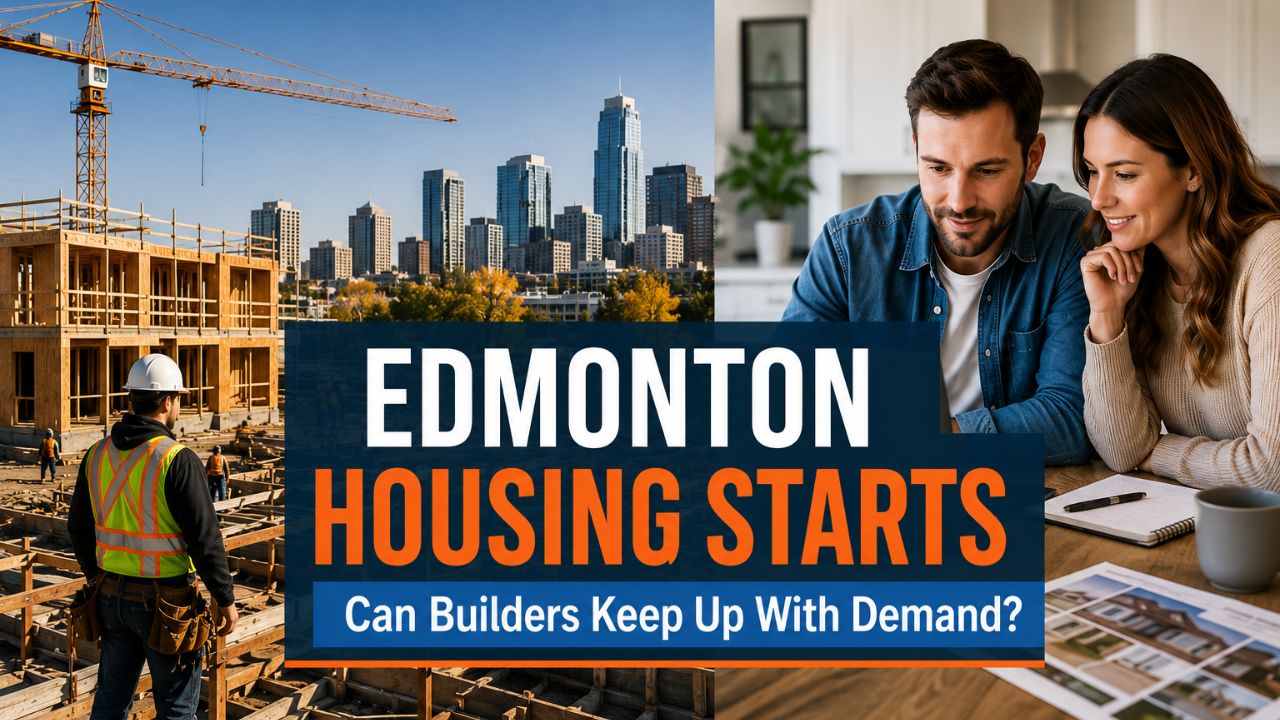 New housing starts in Edmonton