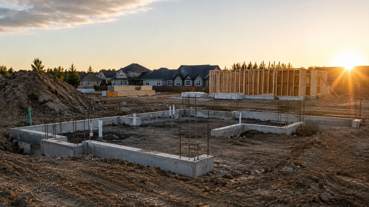 New housing starts in Edmonton