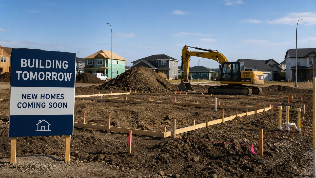 New housing starts in Edmonton