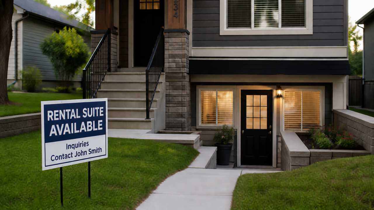Rental suite available in Alberta