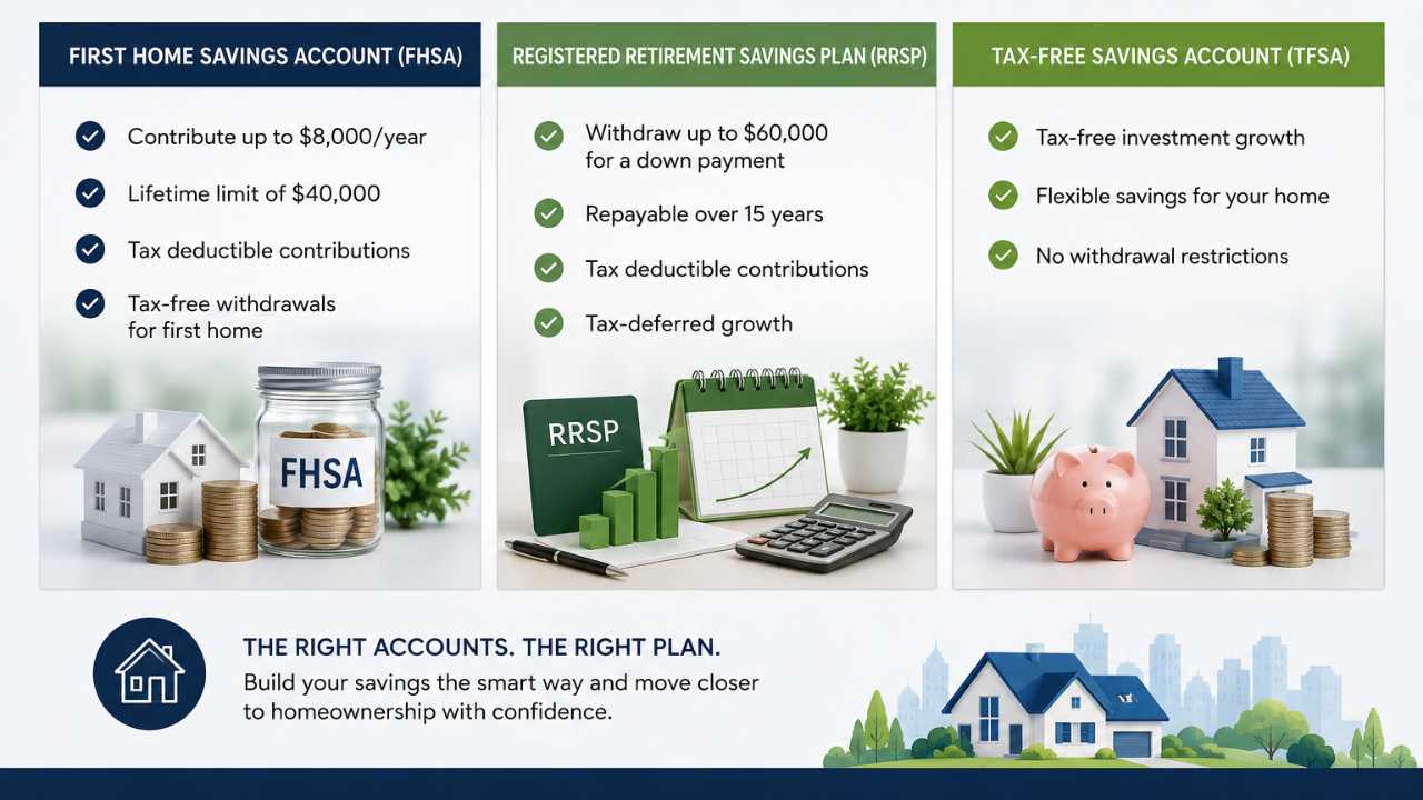 Down payment savings options