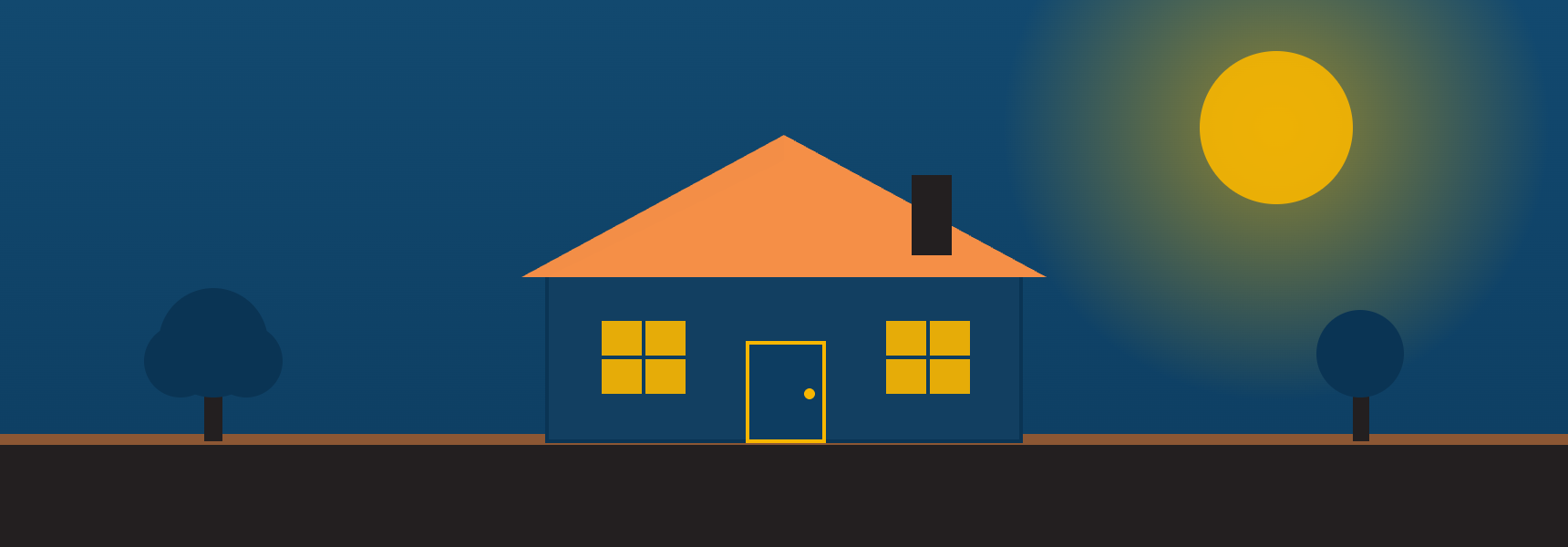 Illustration of a North Calgary suburban home kept after a debt-consolidation mortgage refinance with Mortgages for Less