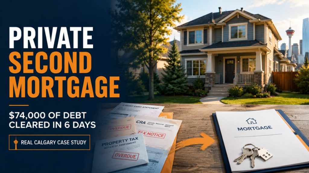Calgary Case Study - Private Second Mortgage